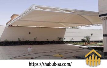 مظلات حي الندى الرياض